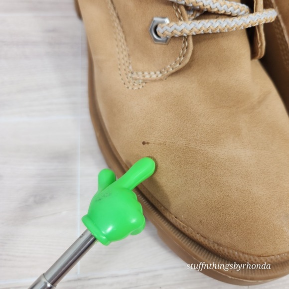 Steve MADDEN GIRL Dillan Combat Boots Lace‎ Up Brown Womens Size 8.5 M - Picture 9 of 9